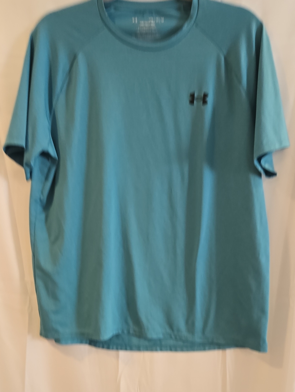 Under Armour Men's Teal Athletic Crew Neck Short Sleeve Tee